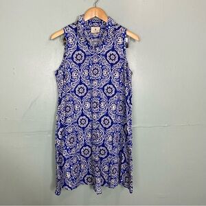 Tuckernuck Charlie Sleeveless‎ Mini Shirt Dress Size Medium